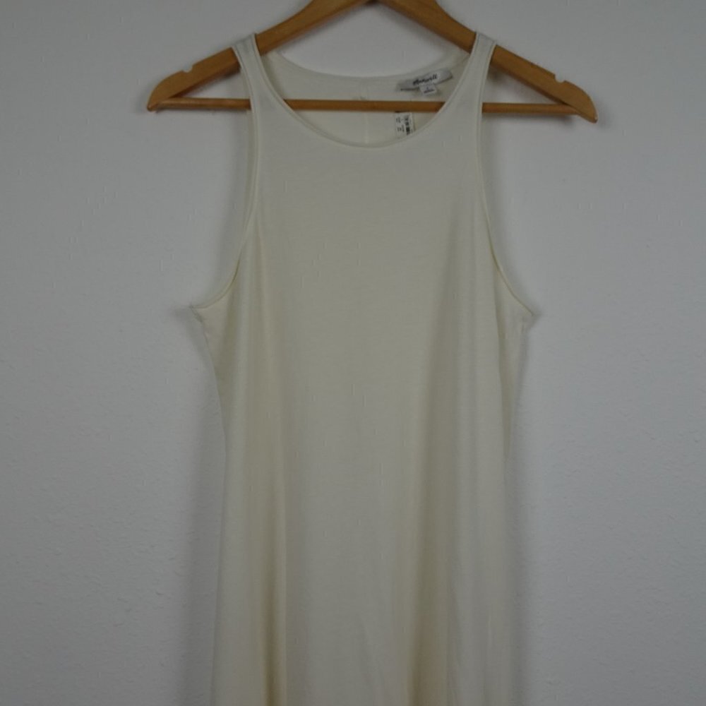 Madewell Tank Dress Women's Size S White Softfade Cover Up - Picture 5 of 10